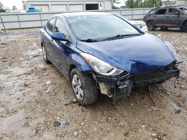 HYUNDAI ELANTRA SE 2016 with VIN 5NPDH4AE5GH739874 - Photo from auction