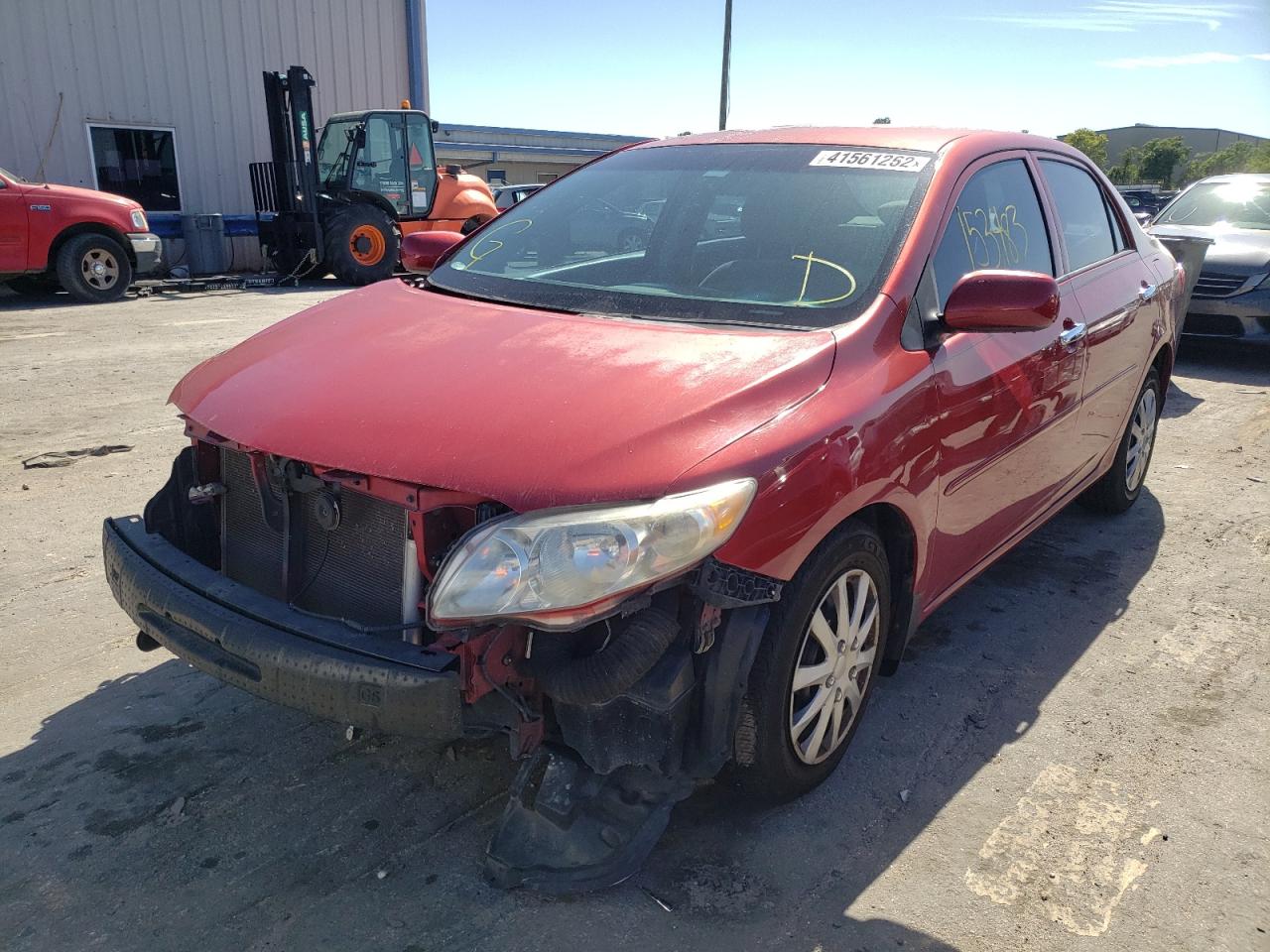 Photo 2 from auction – 2010 TOYOTA COROLLA BA with VIN 1NXBU4EE0AZ373876