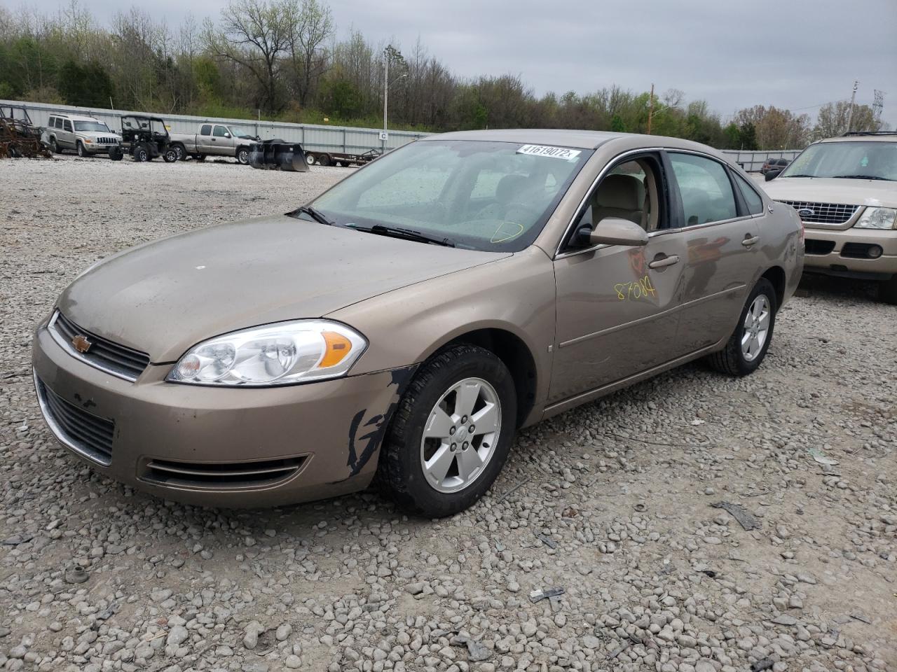Photo 2 from auction – 2007 CHEVROLET IMPALA LT with VIN 2G1WT58N879283058