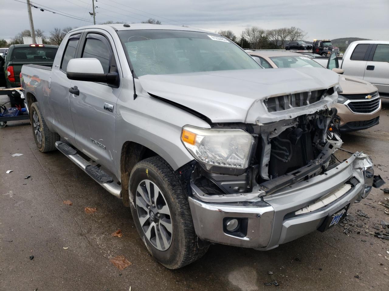 TOYOTA TUNDRA DOU 2015 with VIN 5TFRY5F12FX184550 - Photo from auction