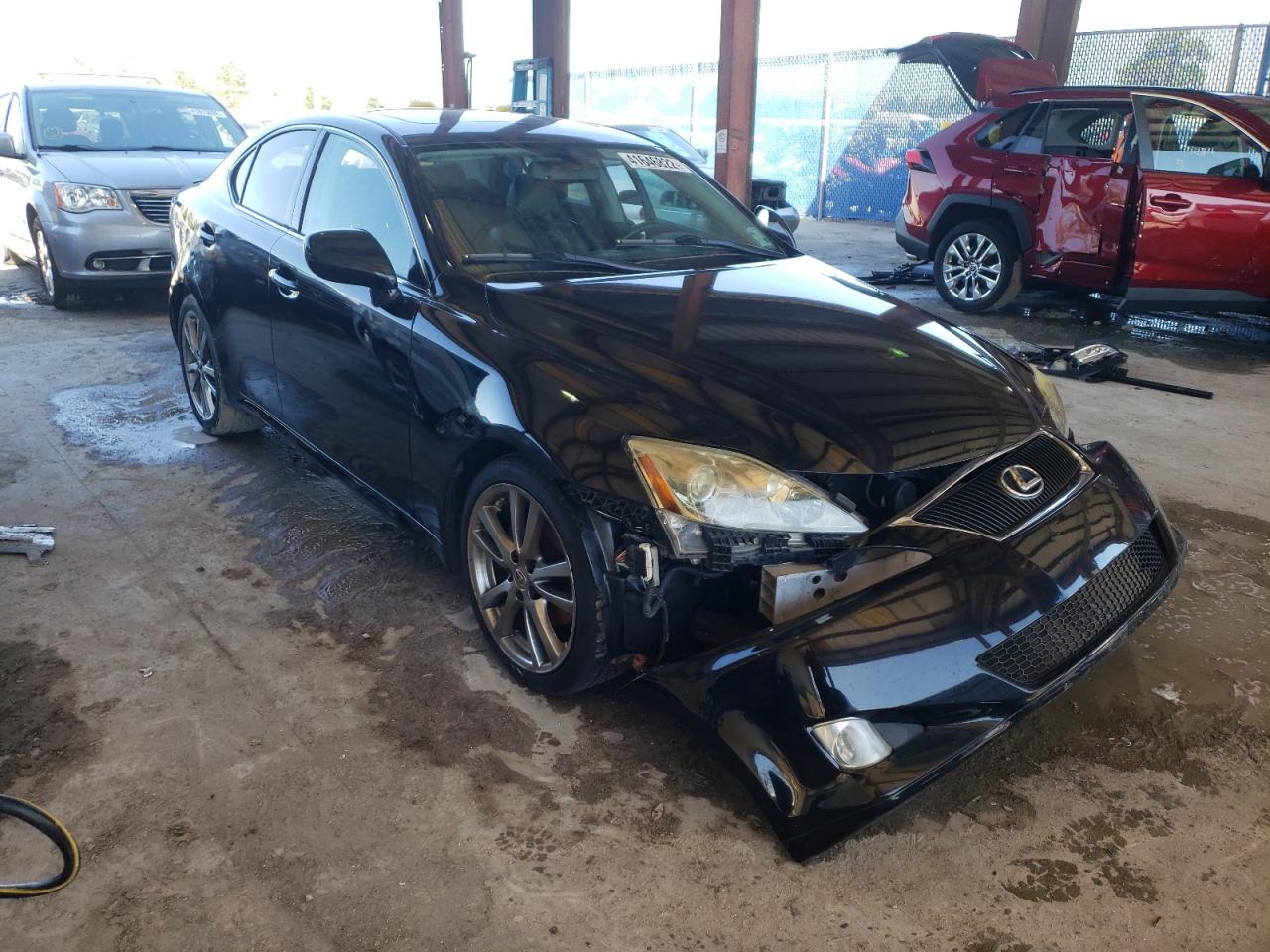 LEXUS IS 250 2008 with VIN JTHBK262X85071386 - Photo from auction