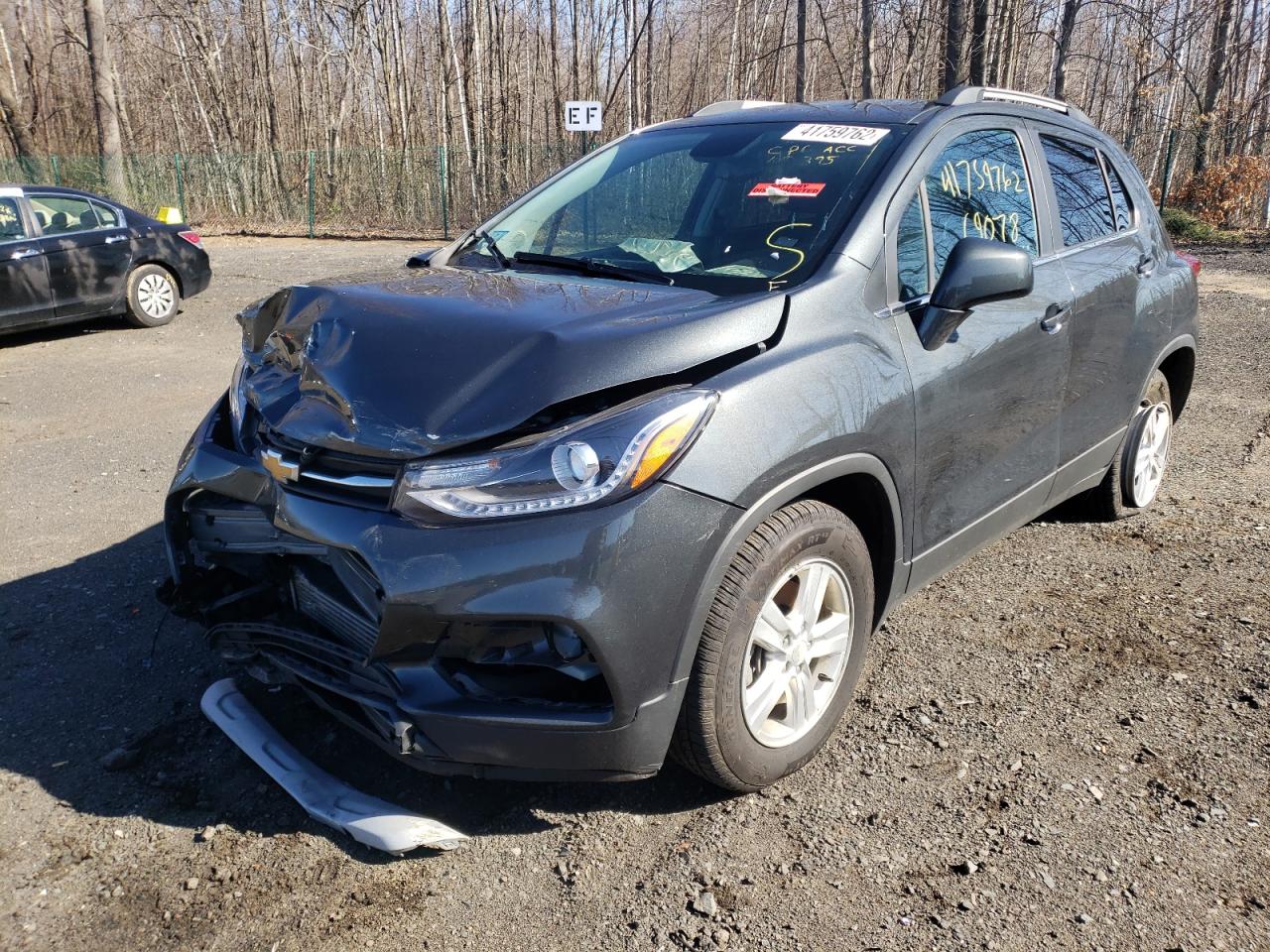 Photo 2 from auction – 2020 CHEVROLET TRAX 1LT with VIN 3GNCJLSB0LL270760