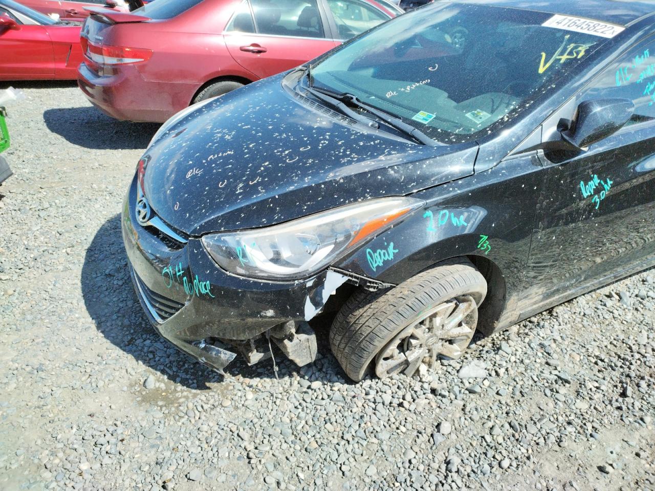 Photo 9 from auction – 2014 HYUNDAI ELANTRA SE with VIN KMHDH4AE4EU109441