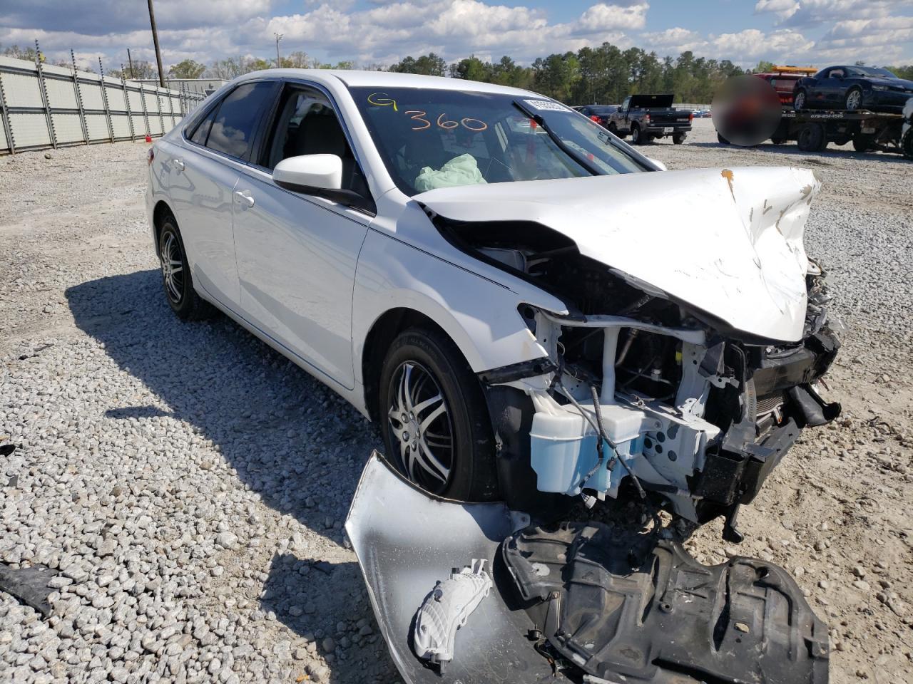 TOYOTA CAMRY LE 2016 with VIN 4T1BF1FK1GU539781 - Photo from auction