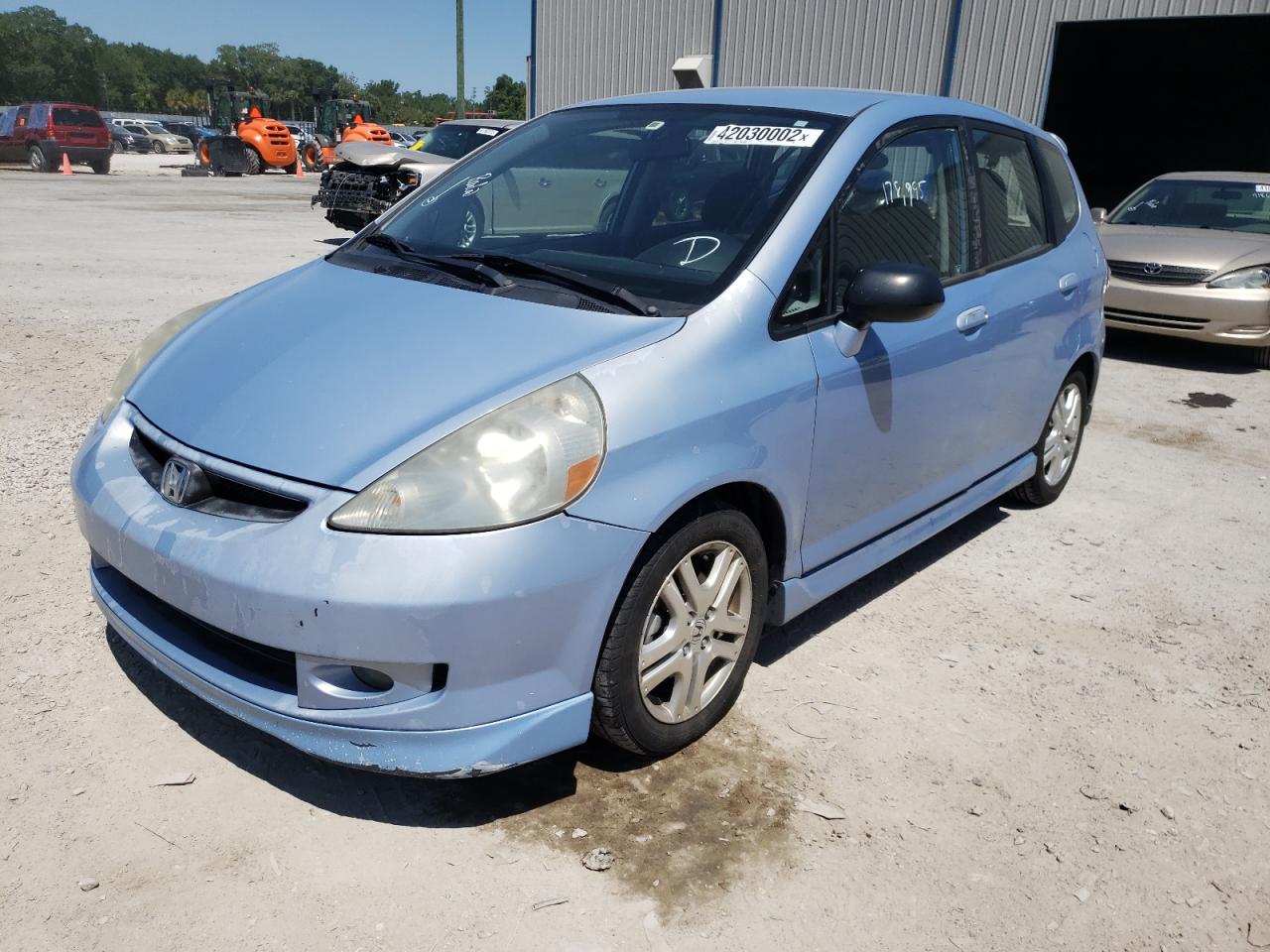 Photo 2 from auction – 2008 HONDA FIT with VIN JHMGD38628S041869