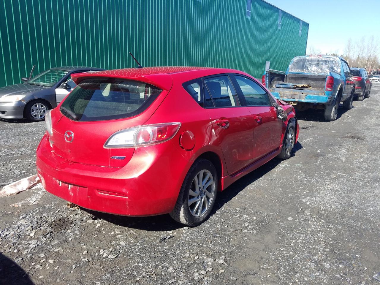 Photo 4 from auction – 2013 MAZDA 3 HATCHBAC with VIN JM1BL1L7XD1773959