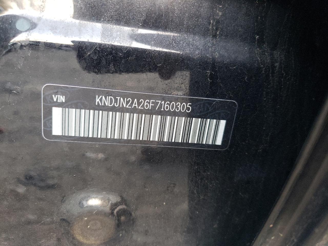 Photo 10 from auction – 2015 KIA SOUL with VIN KNDJN2A26F7160305
