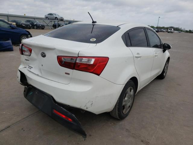Photo 4 from auction – 2013 KIA RIO LX with VIN KNADM4A34D6174174