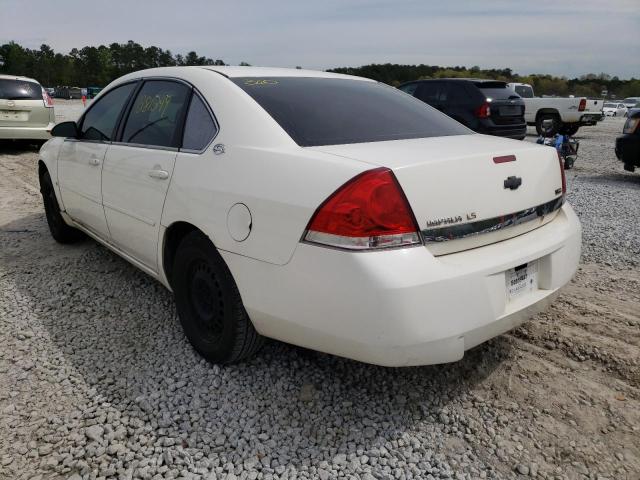 Photo 3 from auction – 2007 CHEVROLET IMPALA LS with VIN 2G1WB58K379260053