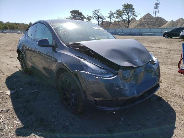 TESLA MODEL Y 2021 with VIN 5YJYGDEE8MF085011 - Photo from auction
