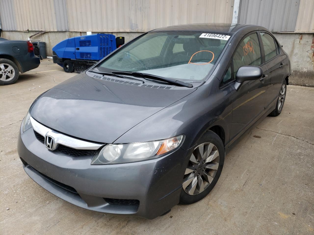 Photo 2 from auction – 2009 HONDA CIVIC EX with VIN 2HGFA16839H326010
