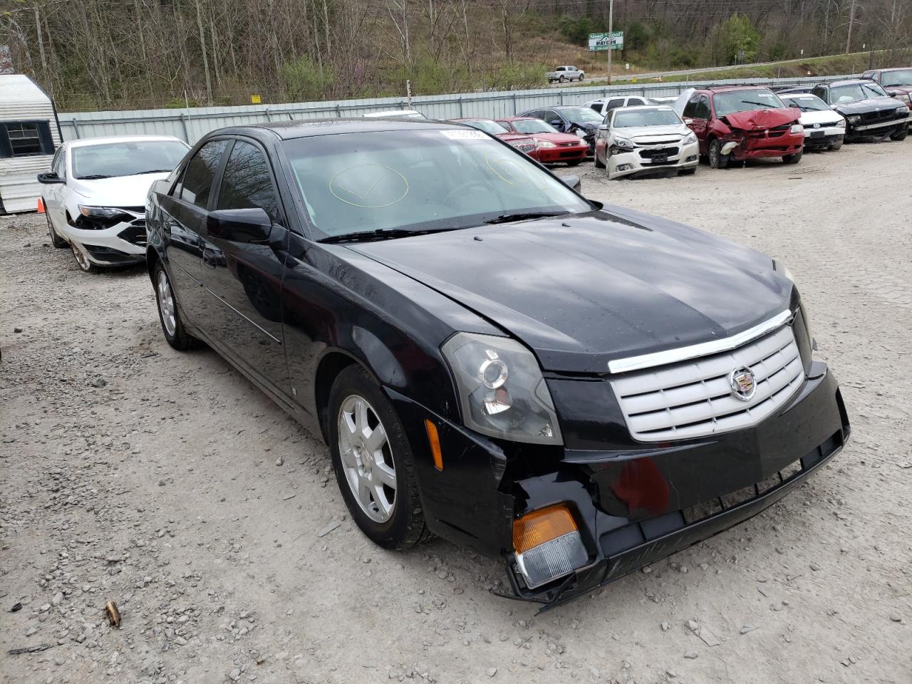 CADILLAC CTS 2007 with VIN 1G6DM57T670130784 - Photo from auction