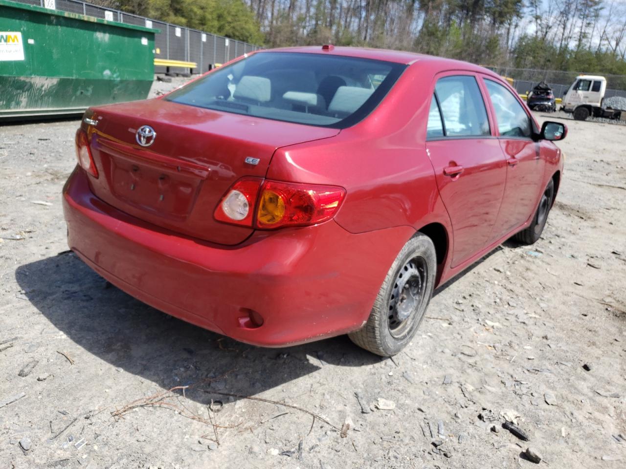 Photo 4 from auction – 2010 TOYOTA COROLLA BA with VIN 2T1BU4EE5AC418120
