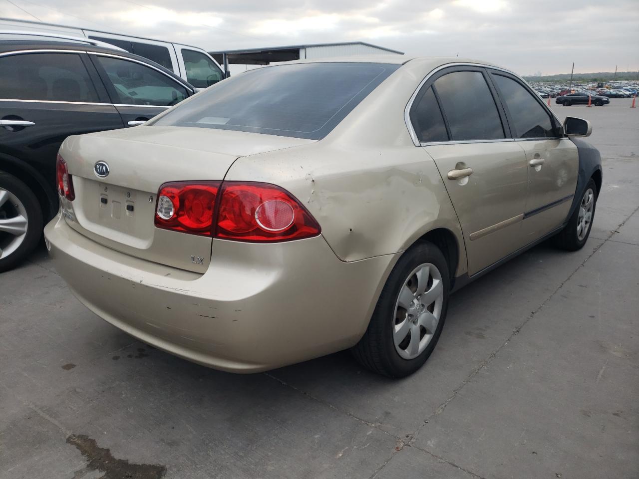 Photo 4 from auction – 2007 KIA OPTIMA LX with VIN KNAGE123575097316