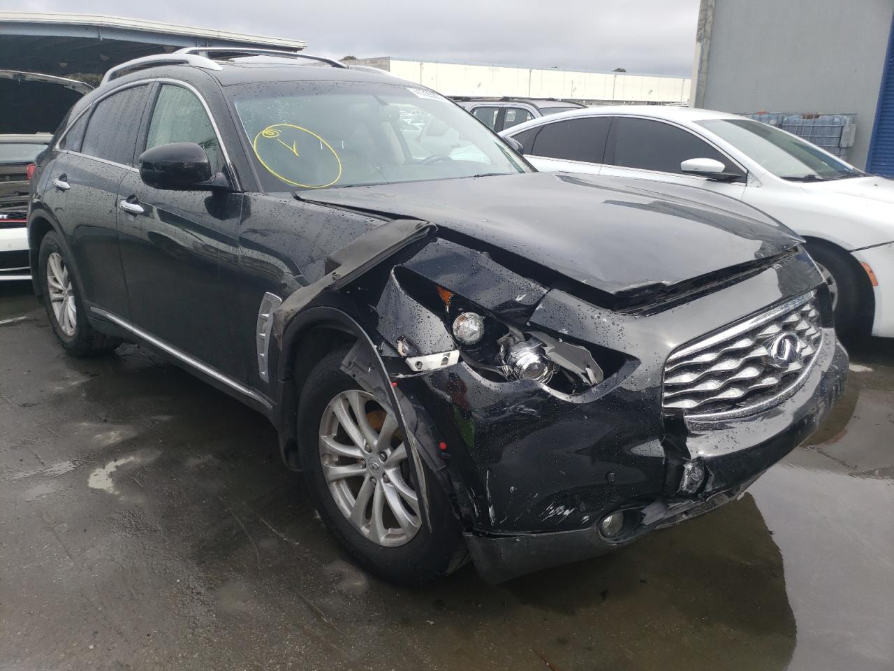INFINITI FX35 2011 with VIN JN8AS1MW2BM733251 - Photo from auction