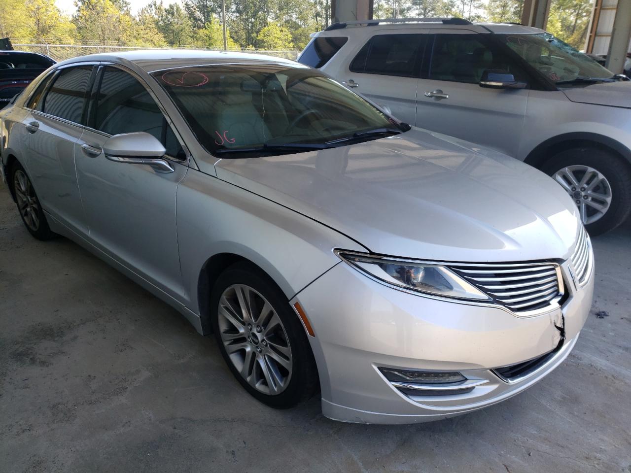 LINCOLN MKZ 2013 with VIN 3LN6L2GK4DR807207 - Photo from auction