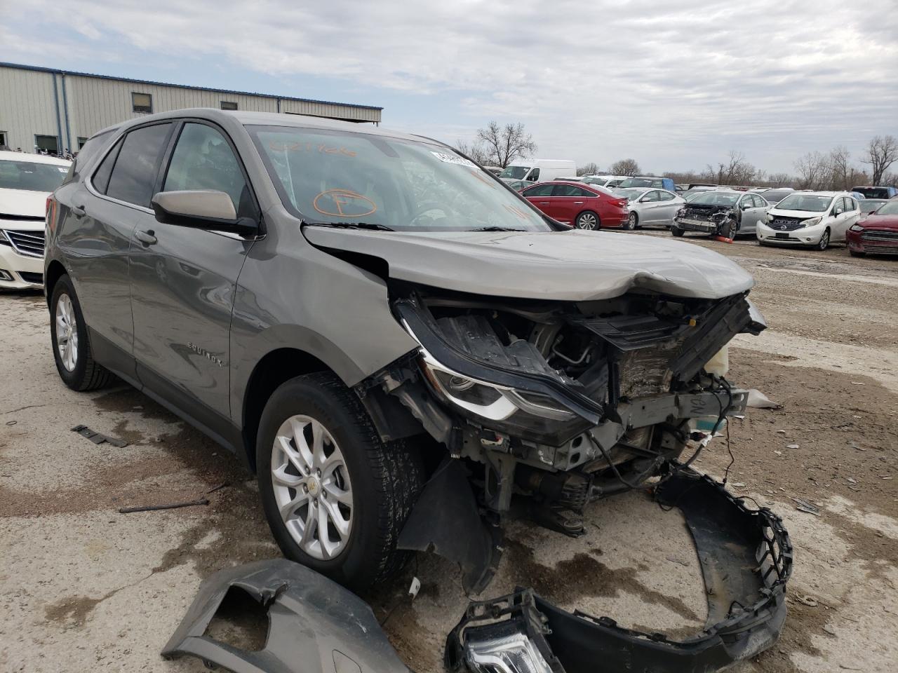 CHEVROLET EQUINOX LT 2018 with VIN 3GNAXJEV7JS627726 - Photo from auction