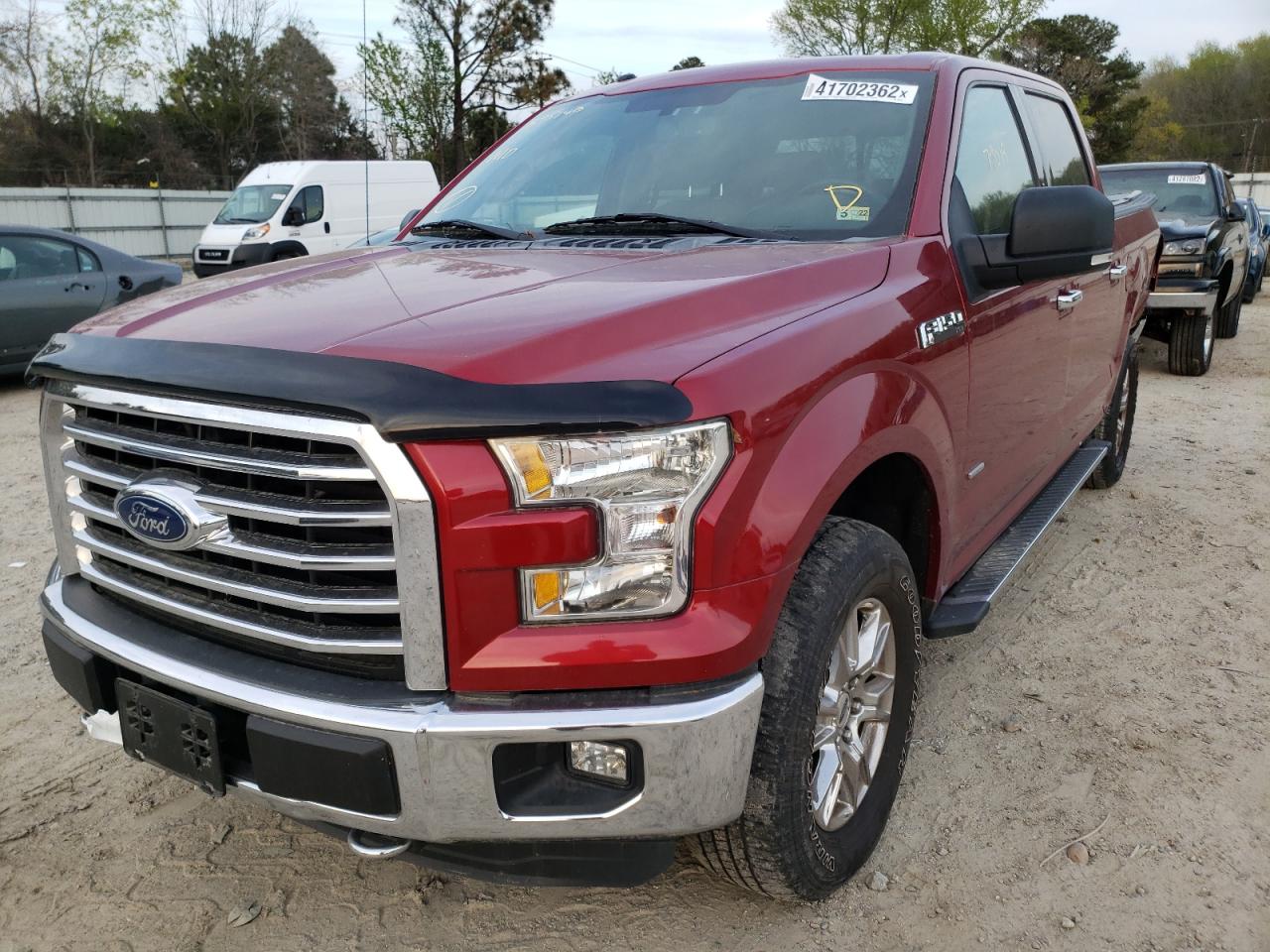 Photo 2 from auction – 2016 FORD F150 SUPER with VIN 1FTEW1EG2GFB95140