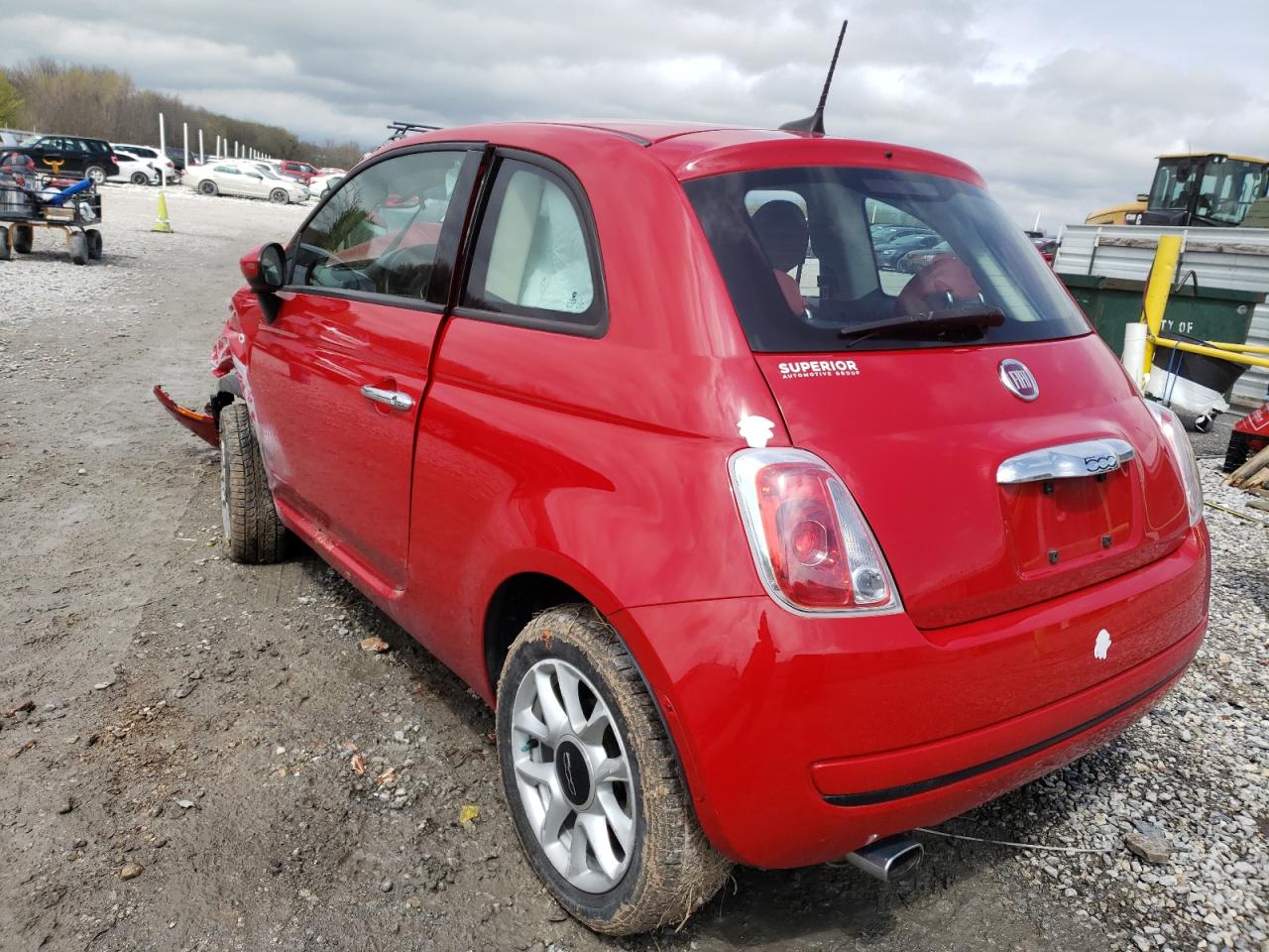 Photo 3 from auction – 2017 FIAT 500 POP with VIN 3C3CFFKR4HT542439
