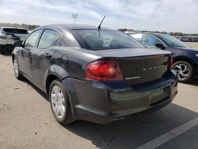 Photo 3 from auction – 2012 DODGE AVENGER with VIN 1C3CDZAB6CN128809