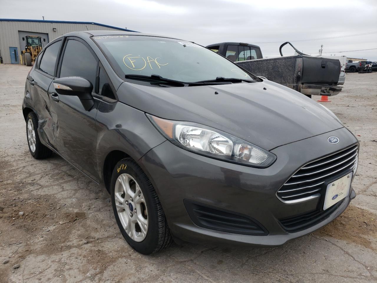 FORD FIESTA SE 2016 with VIN 3FADP4EJ4GM205288 - Photo from auction