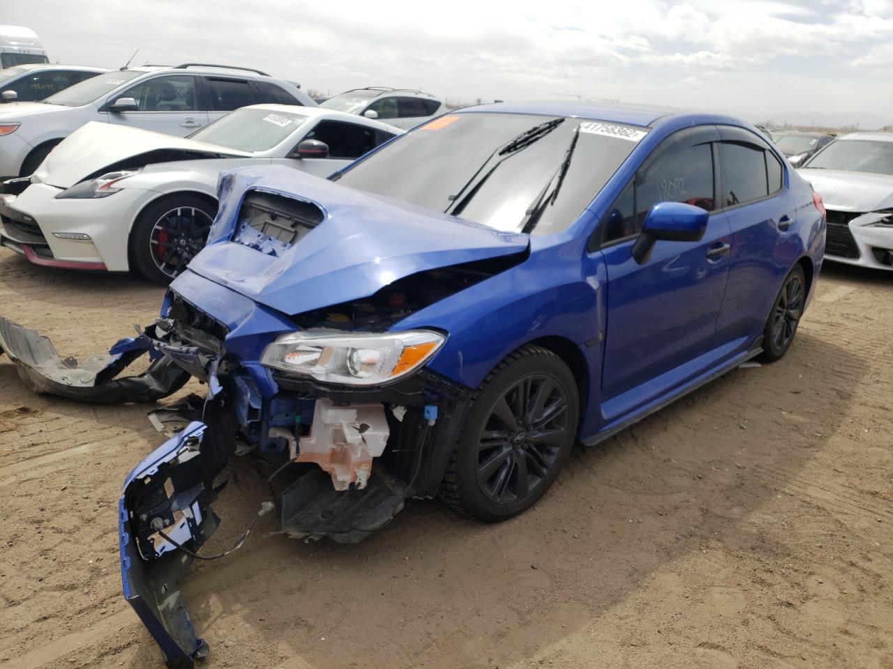 Photo 2 from auction – 2020 SUBARU WRX with VIN JF1VA1A69L9831840