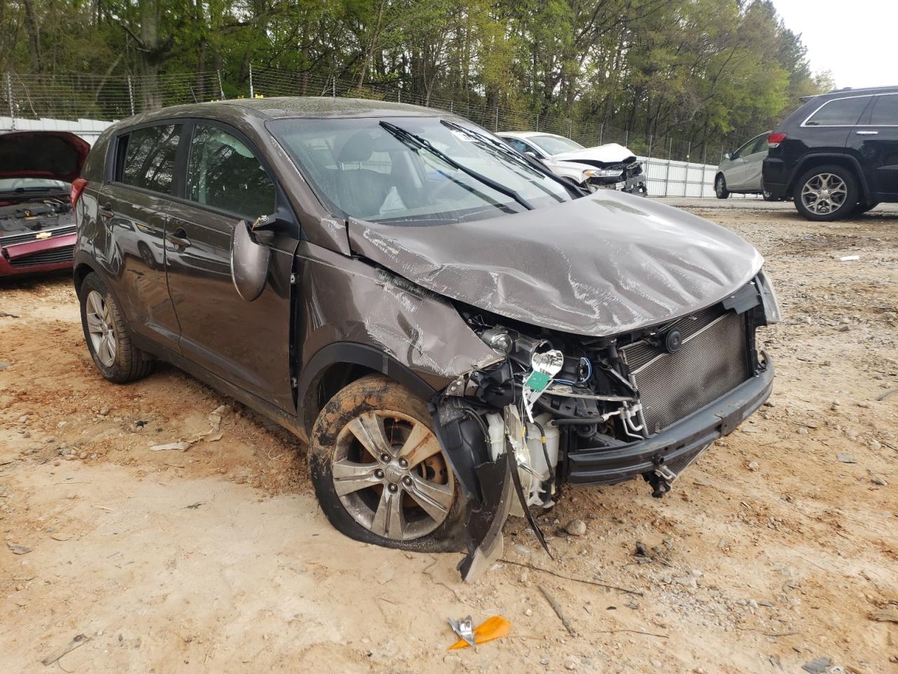 KIA SPORTAGE B 2013 with VIN KNDPB3A21D7442910 - Photo from auction