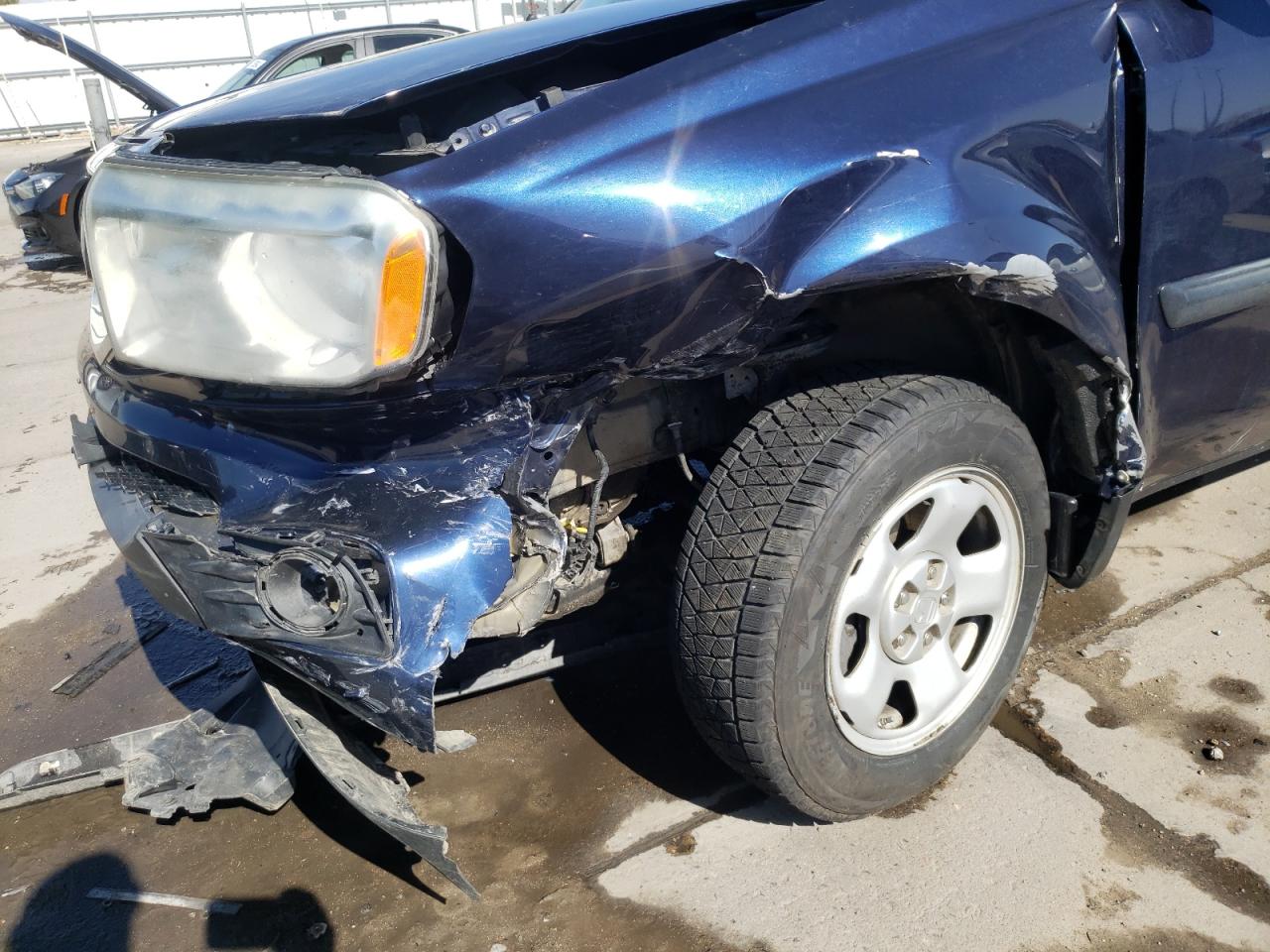 Photo 9 from auction – 2014 HONDA PILOT LX with VIN 5FNYF4H20EB015041