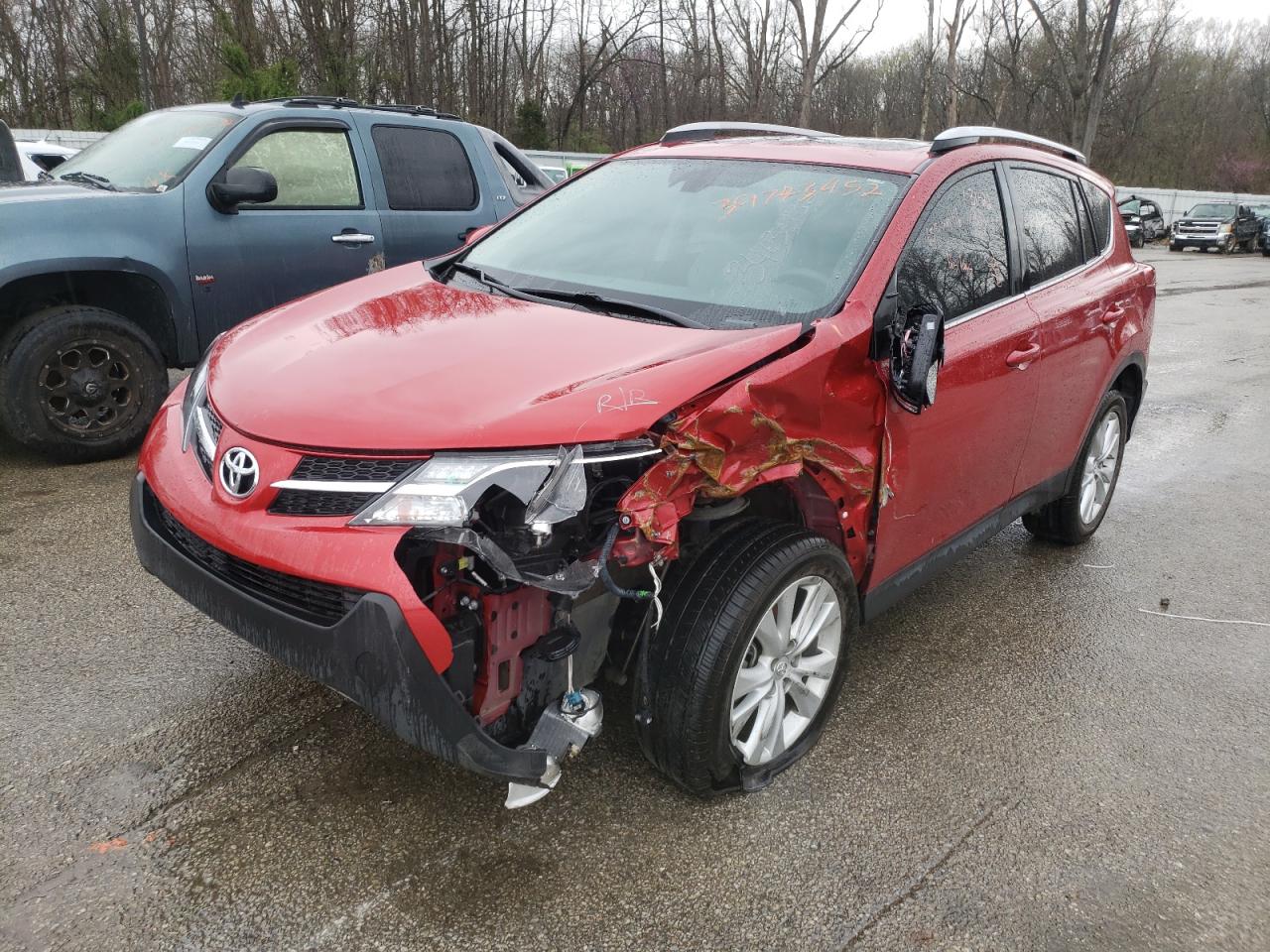 Photo 2 from auction – 2014 TOYOTA RAV4 LIMIT with VIN 2T3DFREV4EW199453