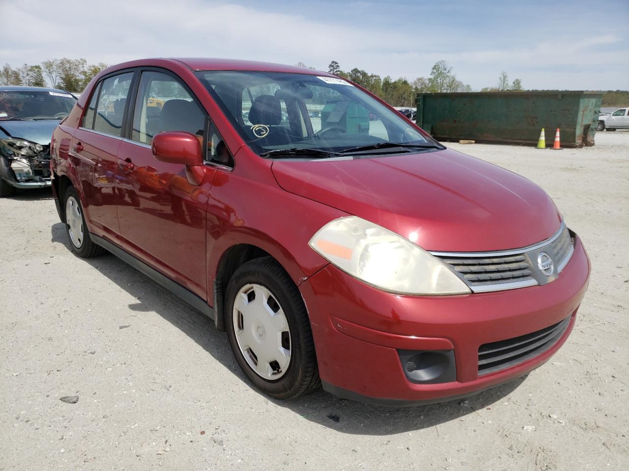NISSAN VERSA S 2008 with VIN 3N1BC11E58L426414 - Photo from auction