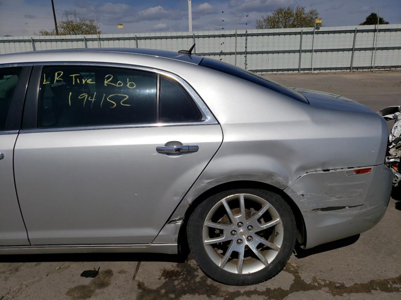 Photo 9 from auction – 2011 CHEVROLET MALIBU LTZ with VIN 1G1ZE5EU5BF104641