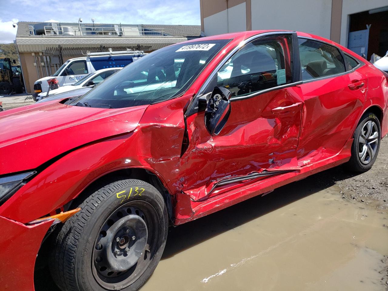 Photo 9 from auction – 2016 HONDA CIVIC LX with VIN 2HGFC2F55GH513848
