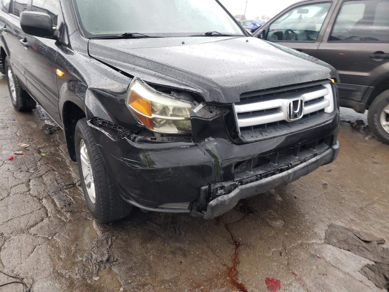 Photo 9 from auction – 2007 HONDA PILOT LX with VIN 5FNYF28187B003430