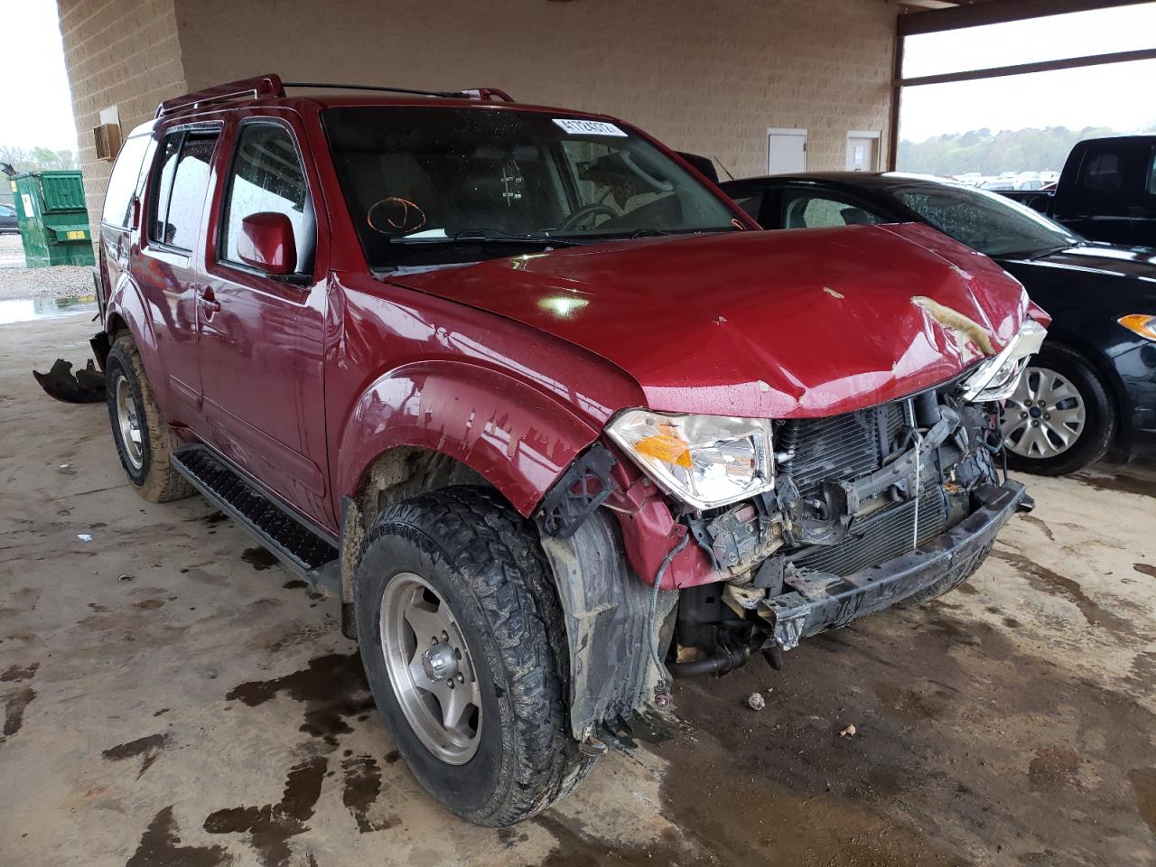 NISSAN PATHFINDER 2007 with VIN 5N1AR18W07C602023 - Photo from auction