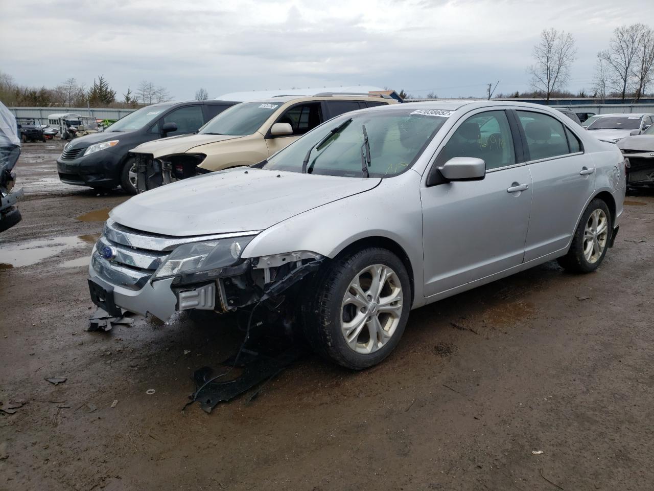 Photo 2 from auction – 2012 FORD FUSION SE with VIN 3FAHP0HA8CR255646