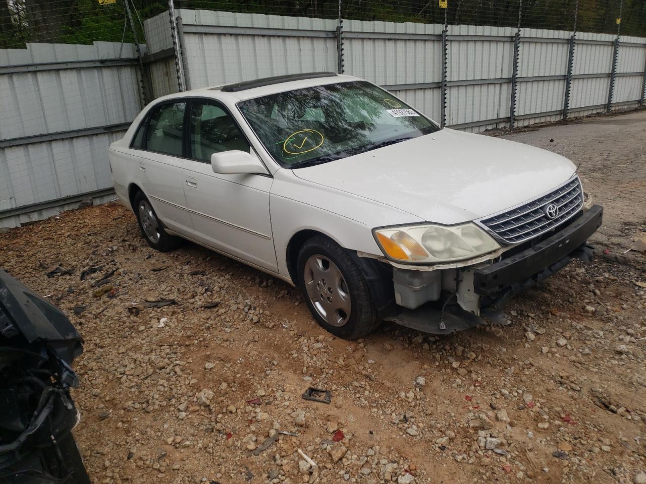 TOYOTA AVALON XL 2004 with VIN 4T1BF28BX4U368236 - Photo from auction