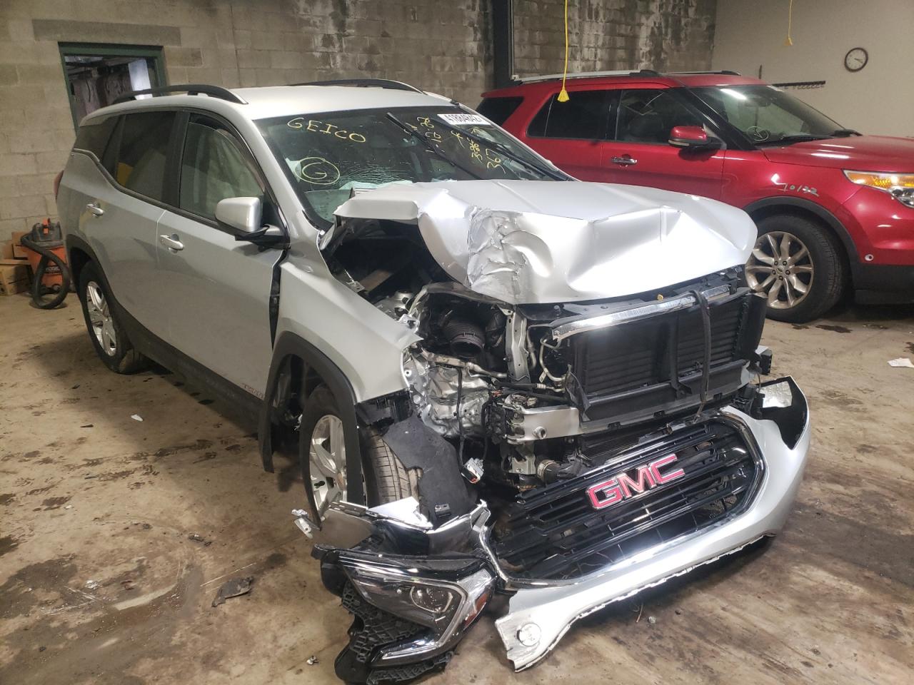 GMC TERRAIN SL 2021 with VIN 3GKALMEV5ML367657 - Photo from auction