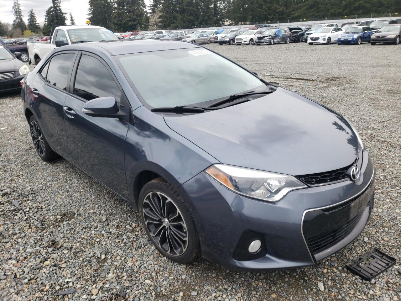 TOYOTA COROLLA L 2016 with VIN 2T1BURHE4GC576806 - Photo from auction