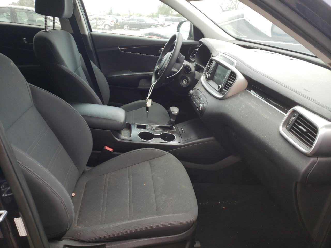 Photo 5 from auction – 2020 KIA SORENTO S with VIN 5XYPGDA55LG619087