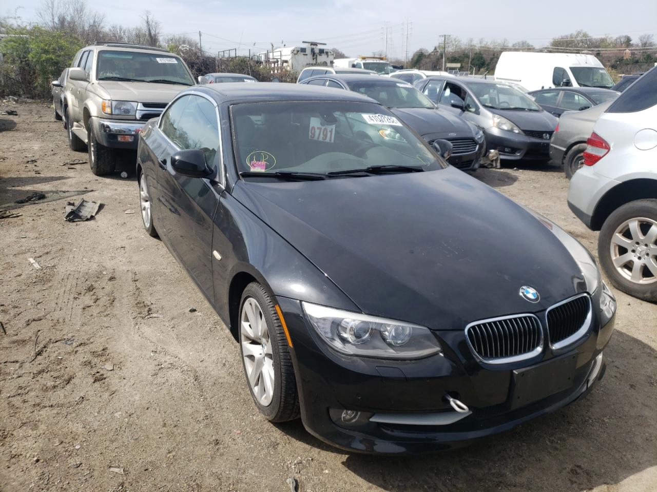 BMW 328 I 2011 with VIN WBADW3C54BE537210 - Photo from auction