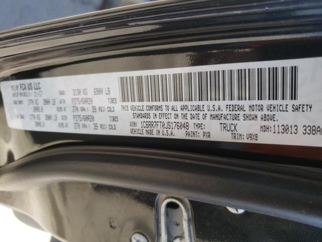 Photo 10 from auction – 2018 RAM 1500 ST with VIN 1C6RR7FT0JS176048