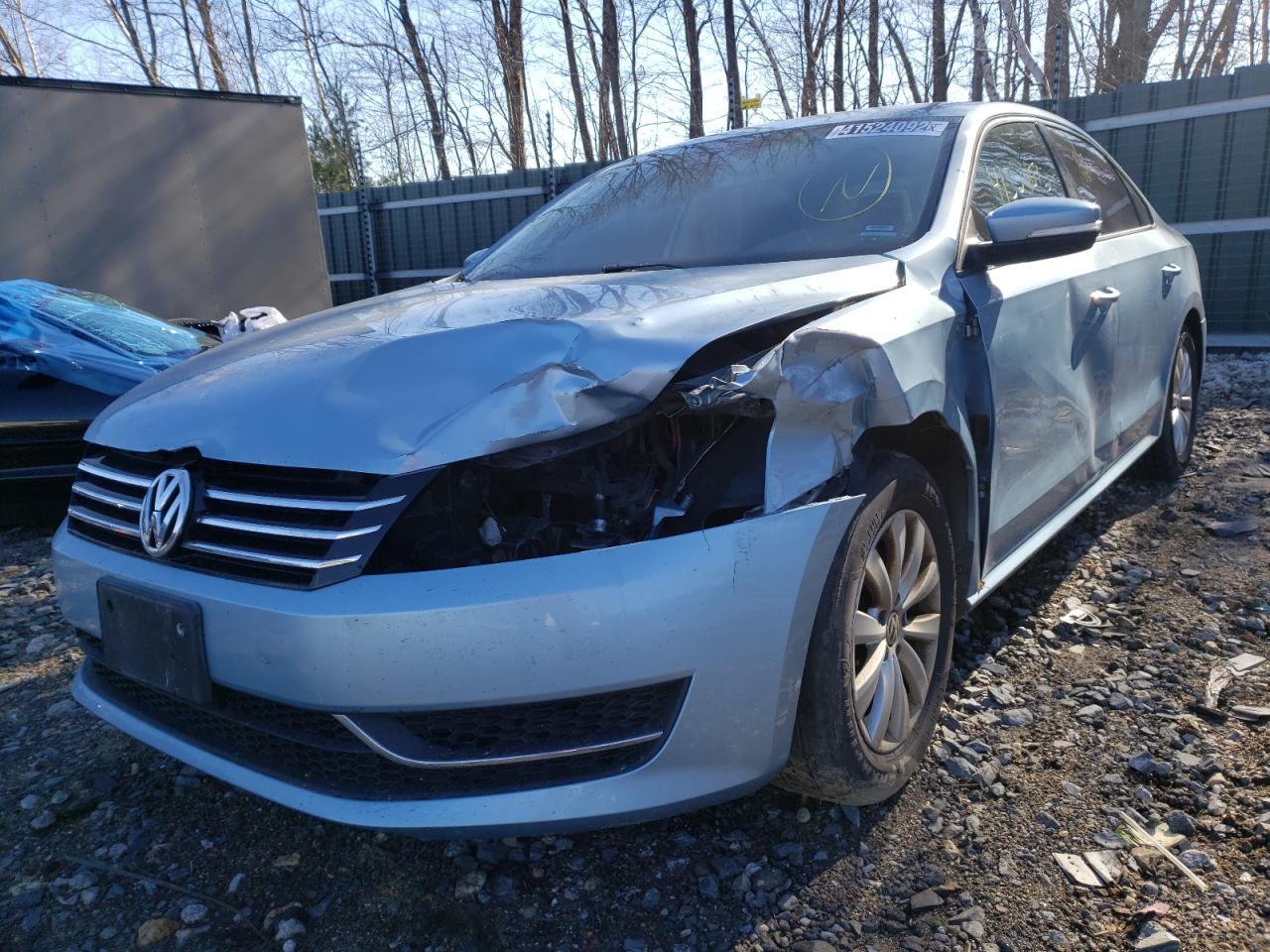 Photo 9 from auction – 2013 VOLKSWAGEN PASSAT S with VIN 1VWAP7A38DC033444