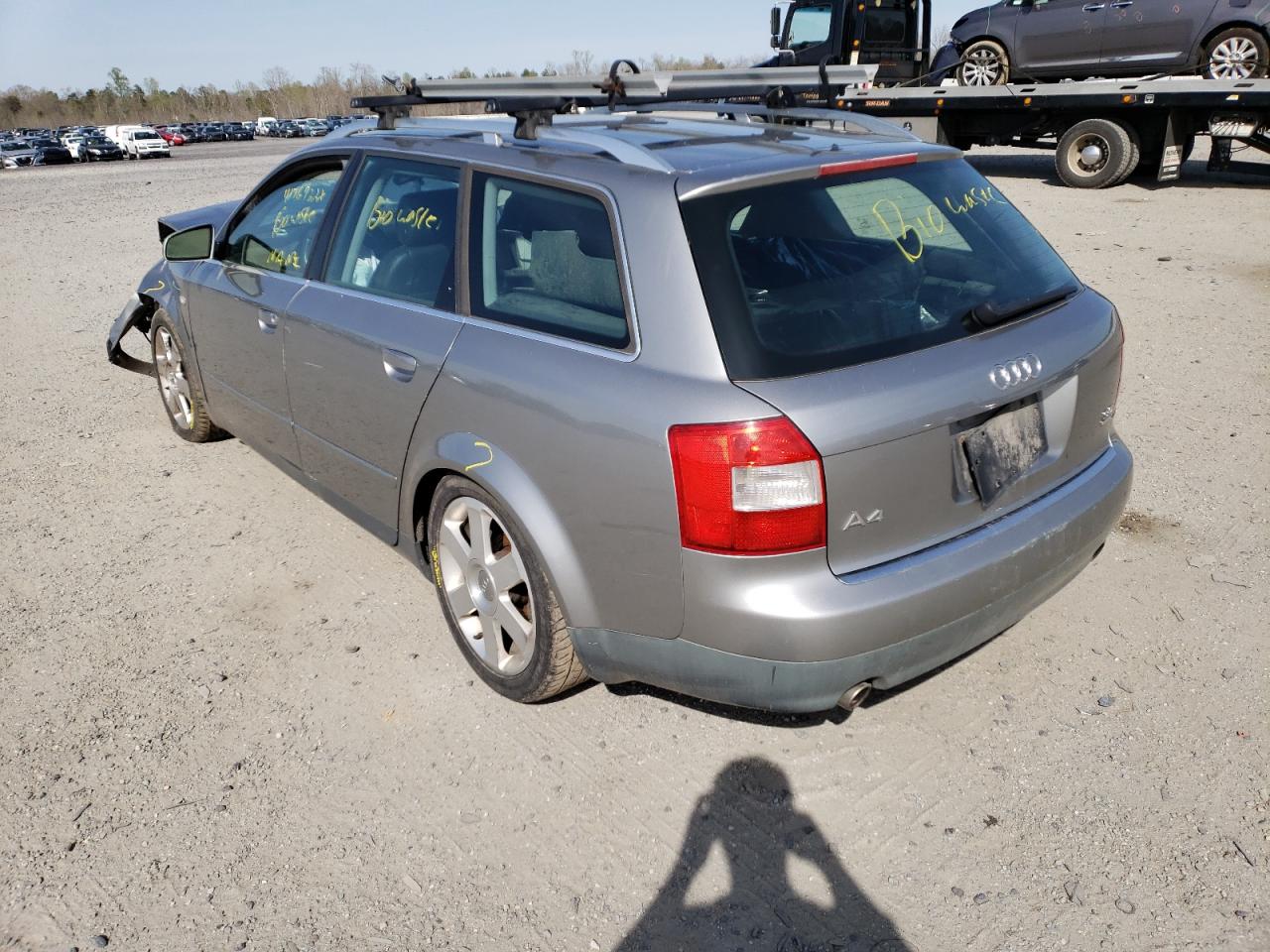 Photo 3 from auction – 2002 AUDI A4 3.0 AVA with VIN WAUVT68EX2A186737