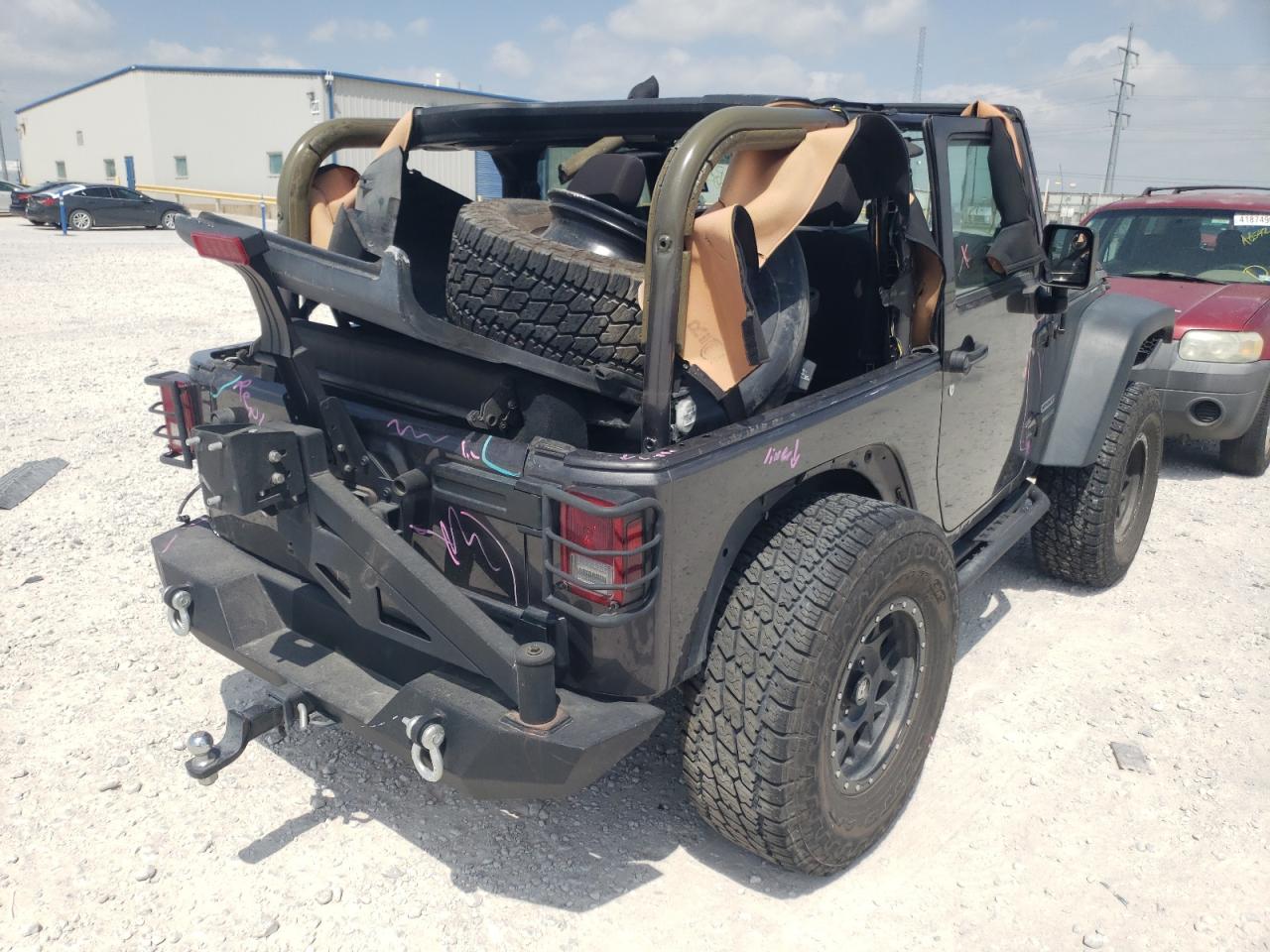 Photo 4 from auction – 2014 JEEP WRANGLER S with VIN 1C4AJWAG7EL168594