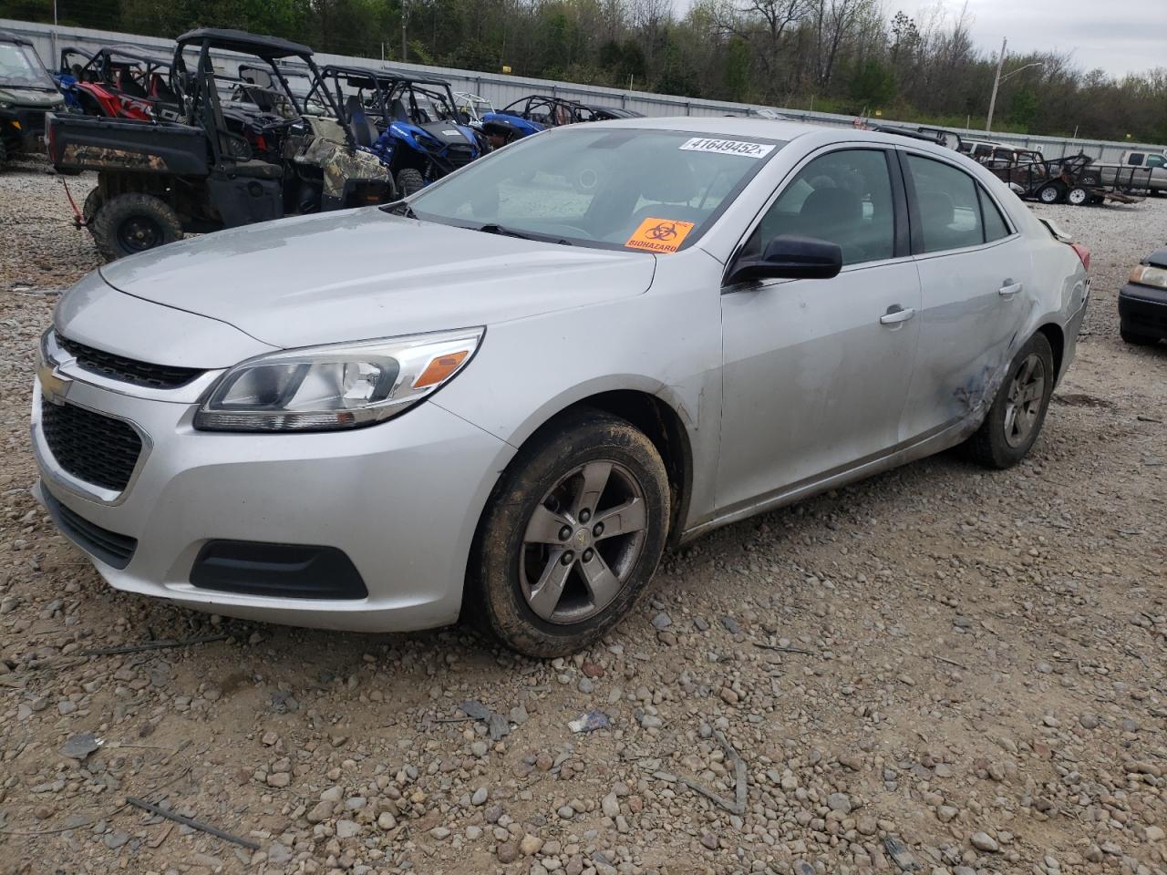 Photo 2 from auction – 2015 CHEVROLET MALIBU LS with VIN 1G11A5SL1FF296117