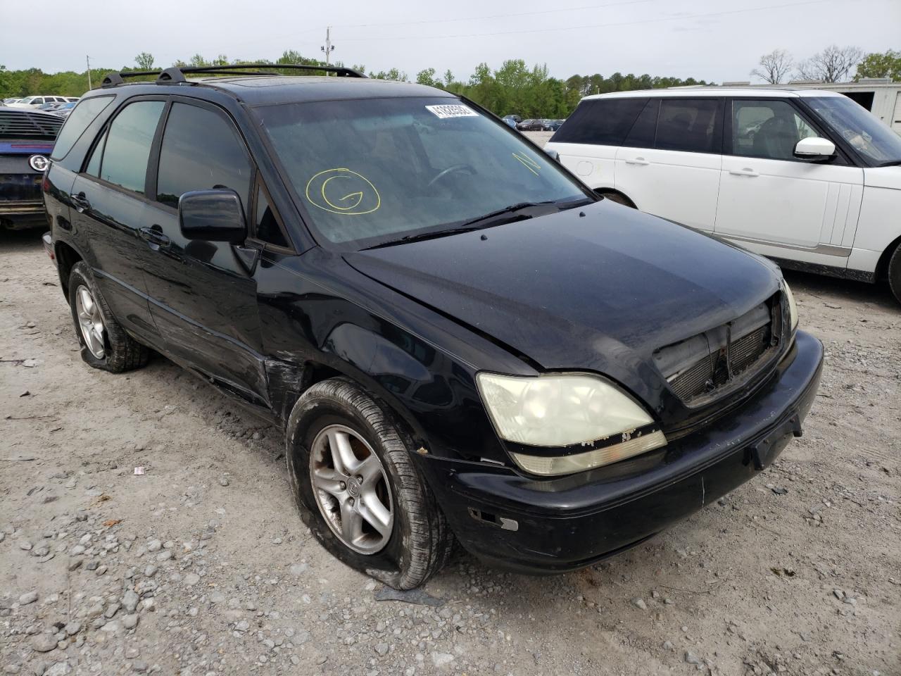LEXUS RX 300 2001 with VIN JTJGF10U410111672 - Photo from auction