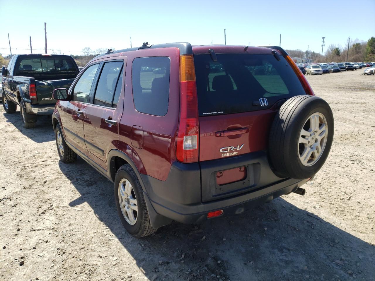 Photo 3 from auction – 2003 HONDA CR-V EX with VIN SHSRD78803U148002
