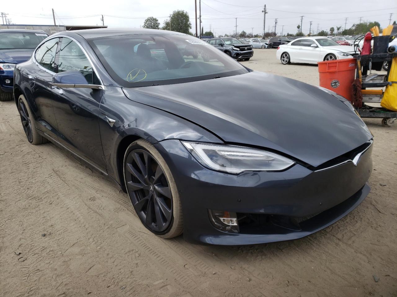 TESLA MODEL S 2020 with VIN 5YJSA1E24LF415575 - Photo from auction