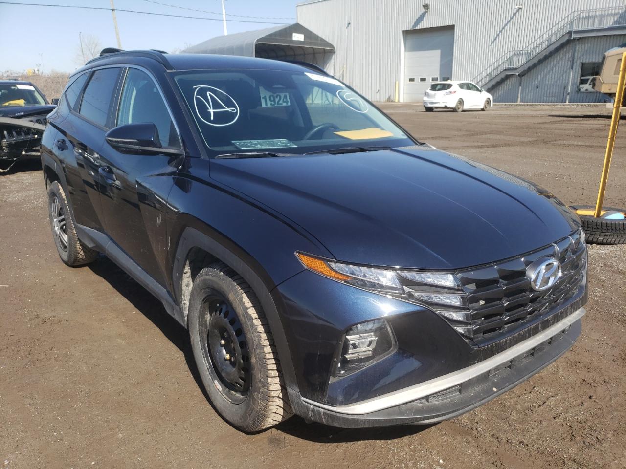 Photo 1 from auction – 2022 HYUNDAI TUCSON SEL with VIN KM8JBCAE8NU026187
