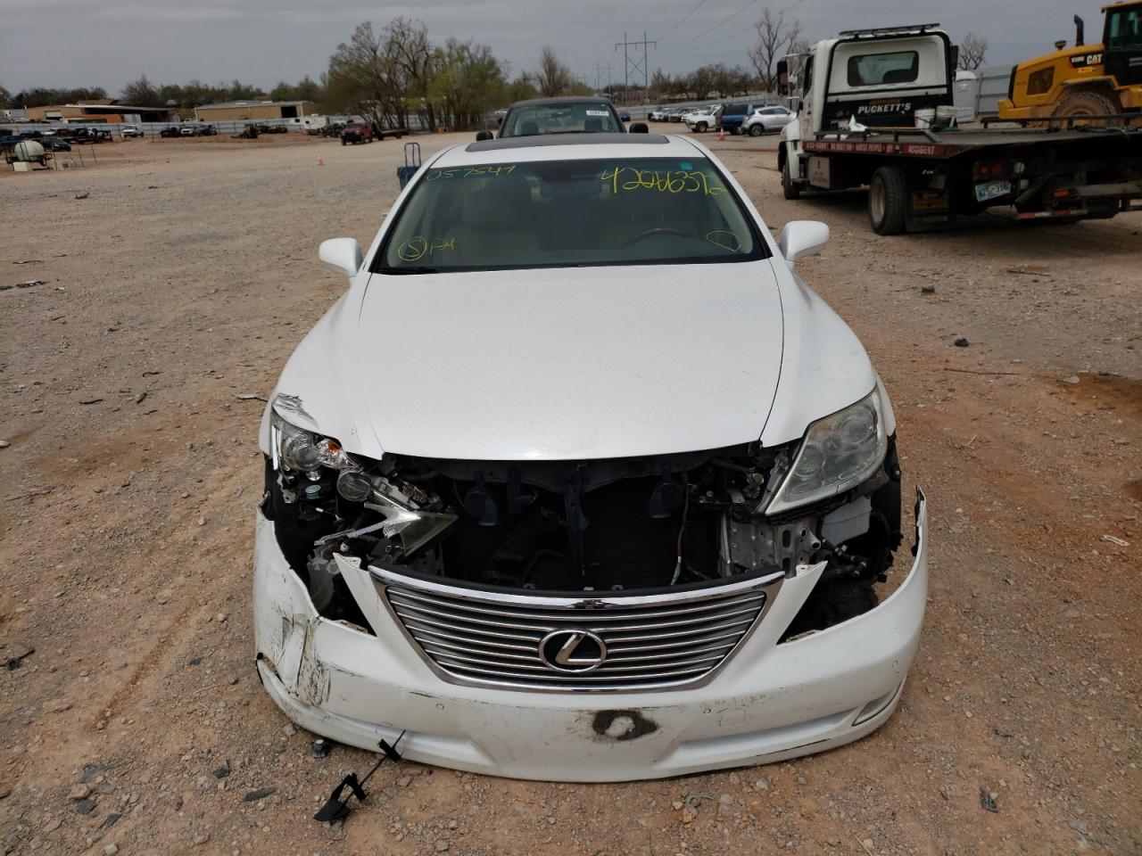 Photo 9 from auction – 2008 LEXUS LS 460 with VIN JTHBL46FX85057547